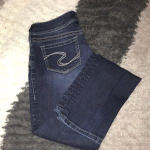 Silver Suki Straight Jeans